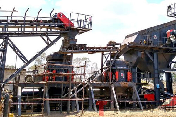 HP300多缸圓錐破碎機生產現(xiàn)場